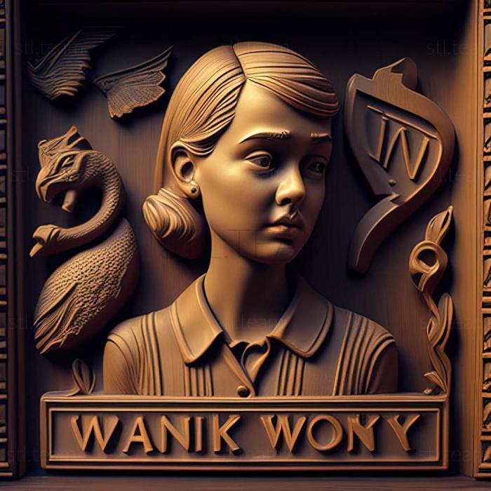 3D модель Ненсі Дрю Попередження в грі Waverly Academy (STL)